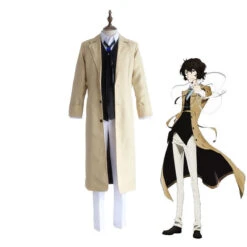 Anime Bungo Stray Dogs Osamu Dazai Cosplay Costume