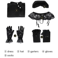 Anime My Dress-Up Darling Marin Kitagawa Black Nurse Uniform Cosplay Costumes -Cosplay 20 44df9afd ef2d 4ecd ab0d 22de6ca14c13