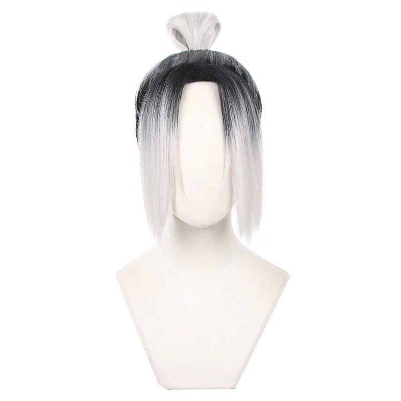 Anime Blue Lock Gin Gagamaru Gradient Cosplay Wigs 4 Anime Blue Lock Gin Gagamaru Gradient Cosplay Wigs - Image 2