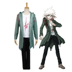 Anime Danganronpa 2: Goodbye Despair Nagito Komaeda Outfit Cosplay Costume