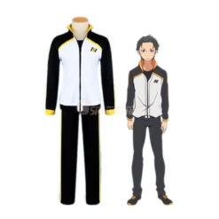 Anime Re:Zero Starting Life In Another World Subaru Natsuki Sportswear Cosplay Costume