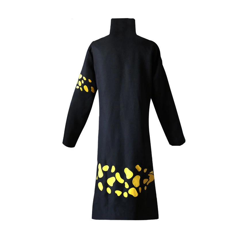 Anime One Piece Trafalgar D. Water Law 5 Star Concept Cloak Cosplay Costumes 4 Anime One Piece Trafalgar D. Water Law 5 Star Concept Cloak Cosplay Costumes - Image 2