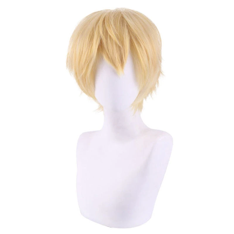 Anime Chainsaw Man Denji Gold Short Cosplay Wigs 4 Anime Chainsaw Man Denji Gold Short Cosplay Wigs - Image 2