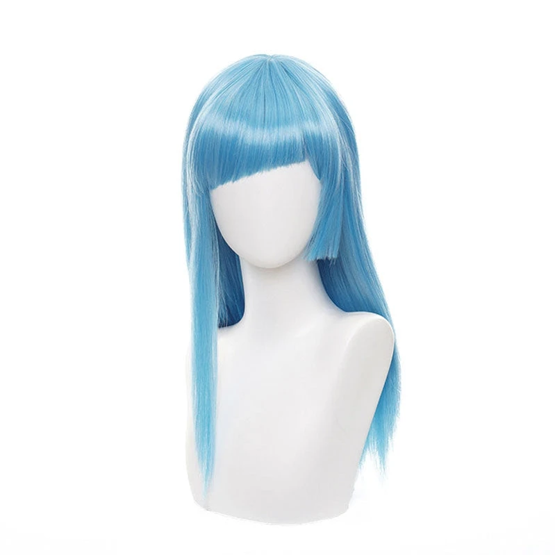 Anime Jujutsu Kaisen Kasumi Miwa Long Blue Cosplay Wigs 4 Anime Jujutsu Kaisen Kasumi Miwa Long Blue Cosplay Wigs - Image 2