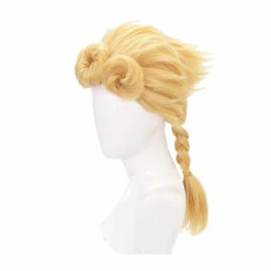 Anime JoJo's Bizarre Adventure Golden Wind Giorno Giovanna Long Blond Cosplay Wigs -Cosplay 2 4e2fd33b 9a3f 4ed1 9895 9d337026d554