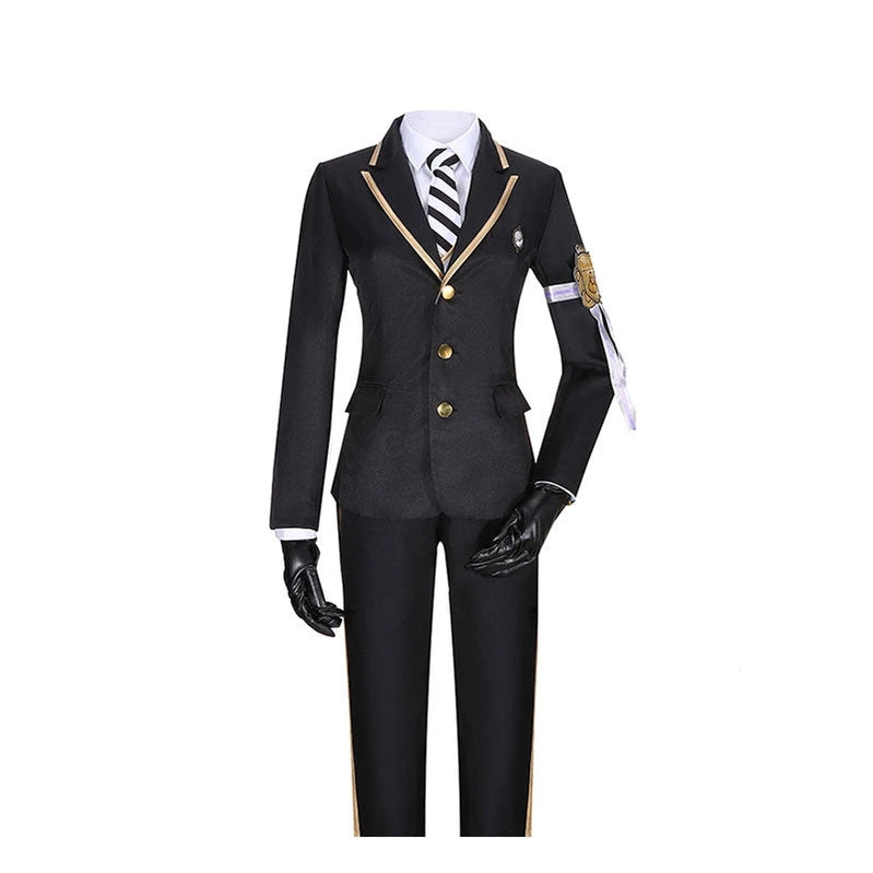 Game Twisted-Wonderland Jade Leech Uniforms Cosplay Costume 4 Game Twisted-Wonderland Jade Leech Uniforms Cosplay Costume - Image 2