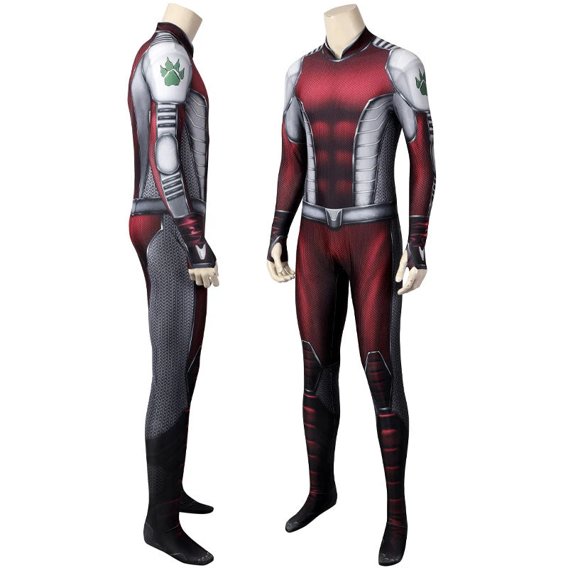 Titans Beast Boy Jumpsuits Cosplay Costume 4 Titans Beast Boy Jumpsuits Cosplay Costume - Image 2