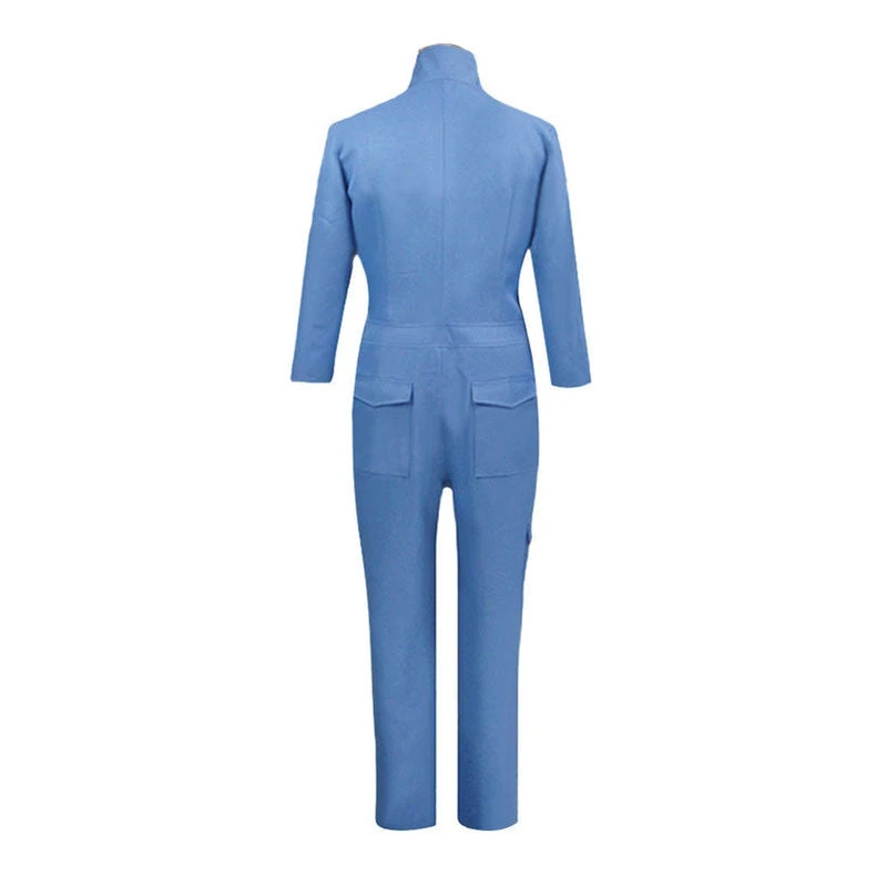 Anime Danganronpa 2: Goodbye Despair Kazuichi Souda Blue Uniform Cosplay Costumes 5 Anime Danganronpa 2: Goodbye Despair Kazuichi Souda Blue Uniform Cosplay Costumes - Image 3