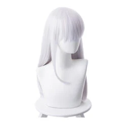 FGO Fate Grand Order Kama 55cm Long Silver Halloween Cosplay Wigs -Cosplay 2 8313fe1c 0868 4ff4 9149 5782736ac575