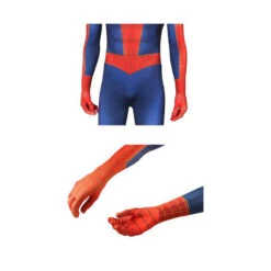 Movie Spider-Man: Into The Spider-Verse Peter Parker Spiderman Jumpsuit Cosplay Costume With Free Headgear -Cosplay 2 a1efdc8b c37b 4550 854a 492787a1908f