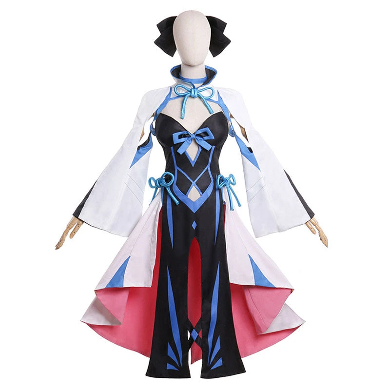Anime Fate/Grand Order Morgan Le Fay Fullset Cosplay Costumes 4 Anime Fate/Grand Order Morgan Le Fay Fullset Cosplay Costumes - Image 2