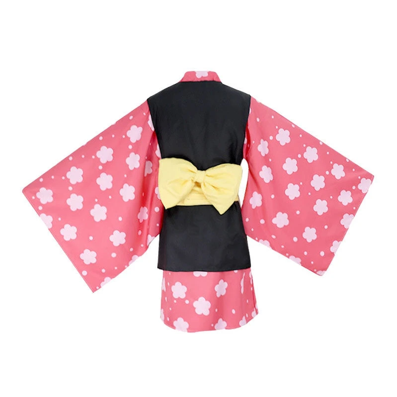 Anime Demon Slayer Kimetsu No Yaiba Makomo Full Set Kimono Cosplay Costumes 5 Anime Demon Slayer Kimetsu No Yaiba Makomo Full Set Kimono Cosplay Costumes - Image 3