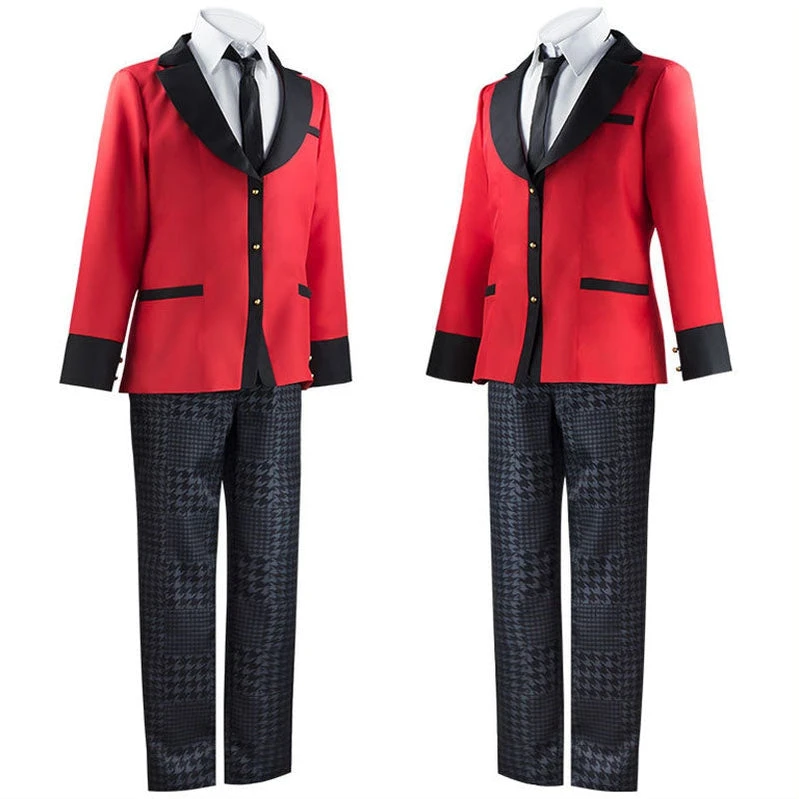 Anime Kakegurui Ryota Suzui Uniform Cosplay Costumes 4 Anime Kakegurui Ryota Suzui Uniform Cosplay Costumes - Image 2