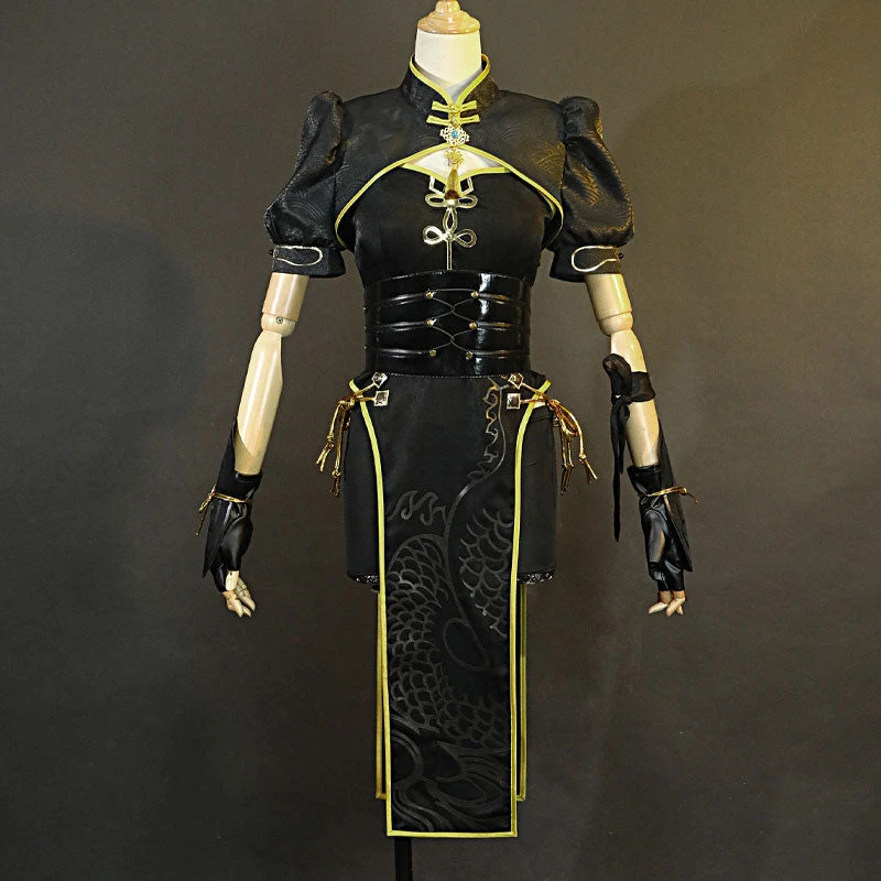 Game Naraka Bladepoint Viper Ning Cheongsam Cosplay Costumes 4 Game Naraka Bladepoint Viper Ning Cheongsam Cosplay Costumes - Image 2