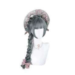 Women Fashion Long Gray Wavy Sweet Bangs Lolita Wig 10 Women Fashion Long Gray Wavy Sweet Bangs Lolita Wig -Cosplay 2 c79aad94 c190 418c b9bf a7b0cd5a127c