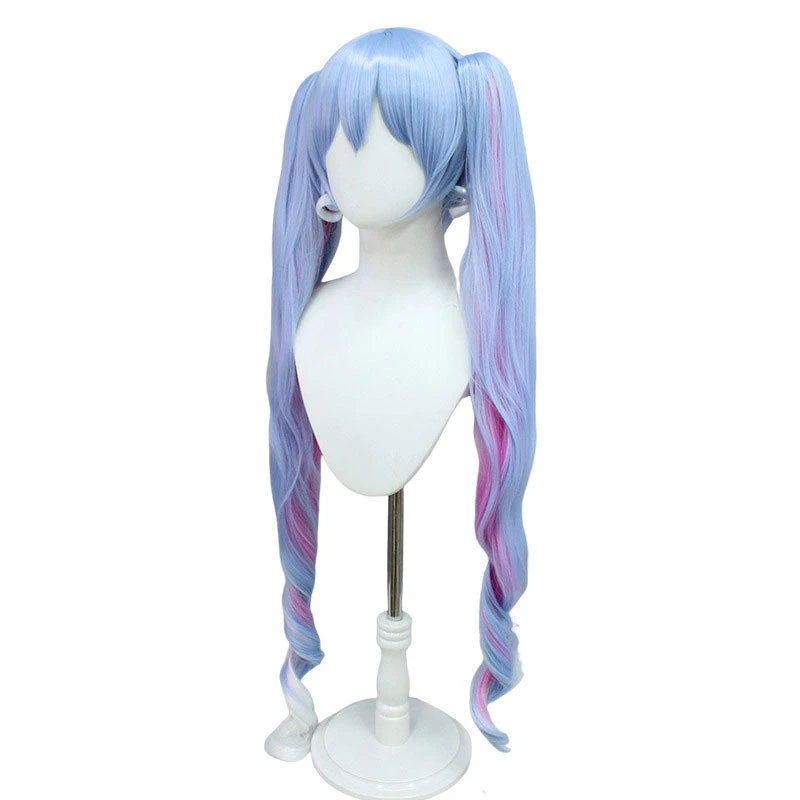 Anime Vocaloid SNOW MIKU 2023Miku Cosplay Wigs 4 Anime Vocaloid SNOW MIKU 2023Miku Cosplay Wigs - Image 2