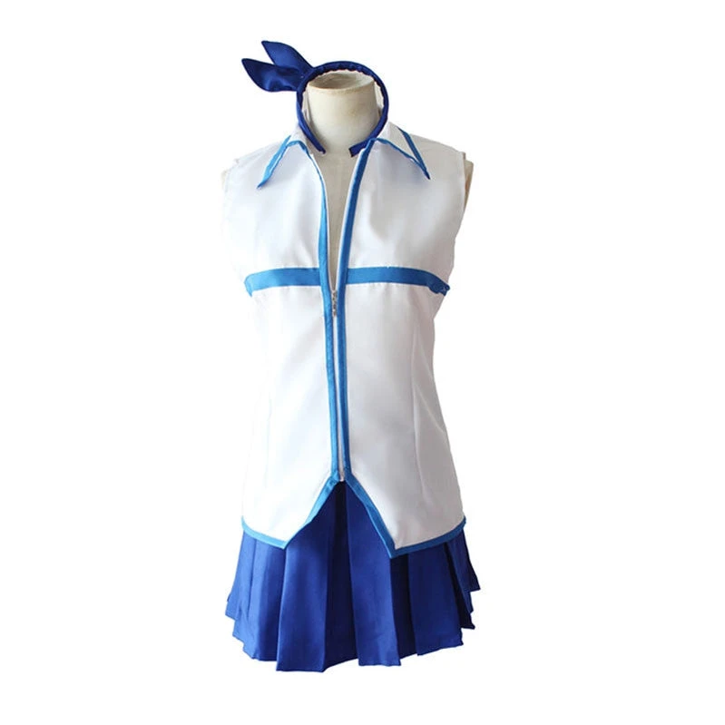 Anime Fairy Tail Lucy Heartfilia Cosplay Costume 4 Anime Fairy Tail Lucy Heartfilia Cosplay Costume - Image 2
