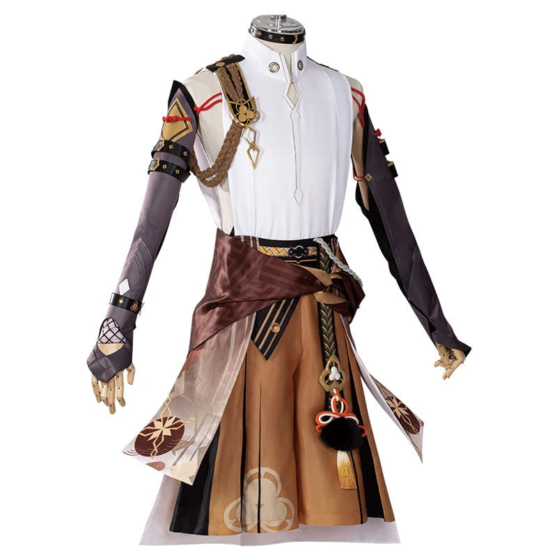 Game Genshin Impact Shikanoin Heizou Fullset Cosplay Costumes 4 Game Genshin Impact Shikanoin Heizou Fullset Cosplay Costumes - Image 2