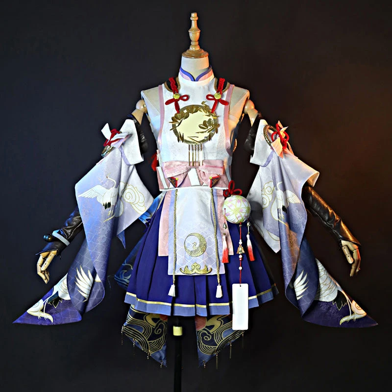 Game Naraka: Bladepoint Kurumi Wings Of Aosagibi Cosplay Costumes 4 Game Naraka: Bladepoint Kurumi Wings Of Aosagibi Cosplay Costumes - Image 2