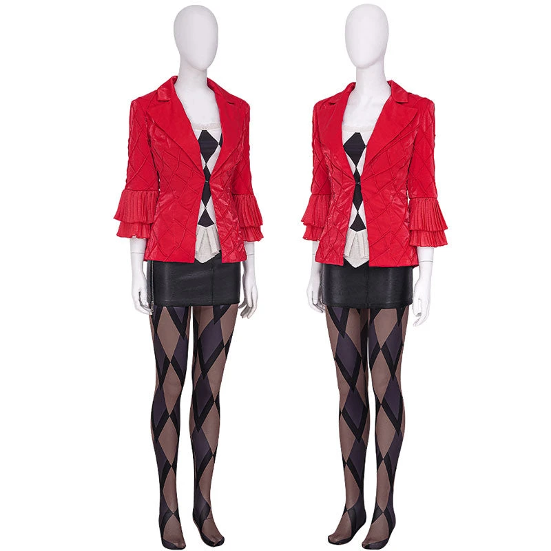 Movie Joker: Folie A Deux Harley Quinn Cosplay Costumes 4 Movie Joker: Folie A Deux Harley Quinn Cosplay Costumes - Image 2