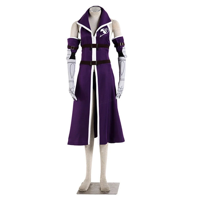 Anime Fairy Tail Erza Scarlet Cosplay Costume 4 Anime Fairy Tail Erza Scarlet Cosplay Costume - Image 2