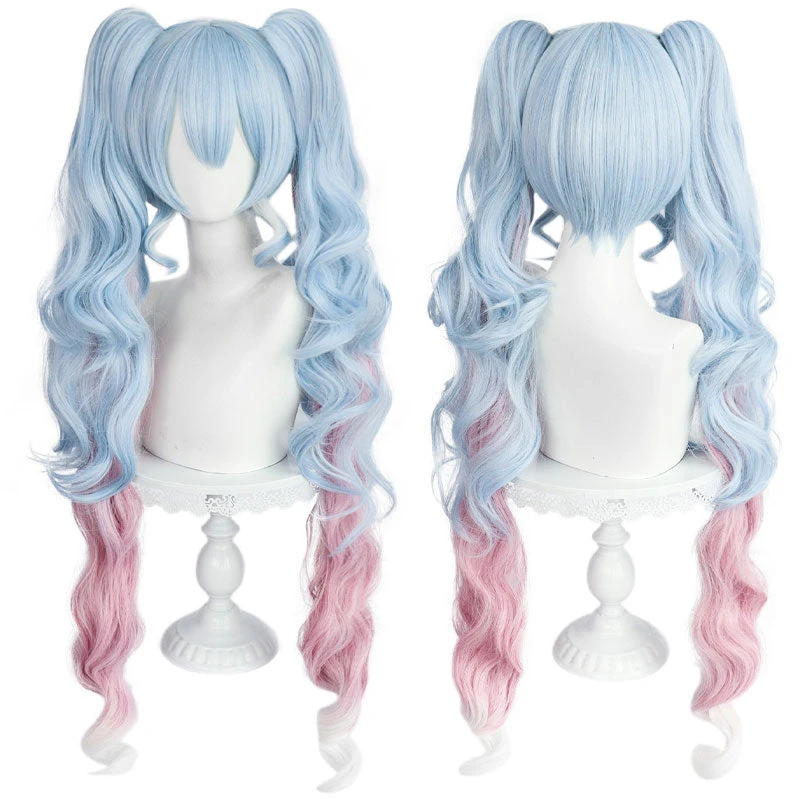 Vocaloid Hatsune Miku Snow Miku 2023 Cosplay Wig 4 Vocaloid Hatsune Miku Snow Miku 2023 Cosplay Wig - Image 2