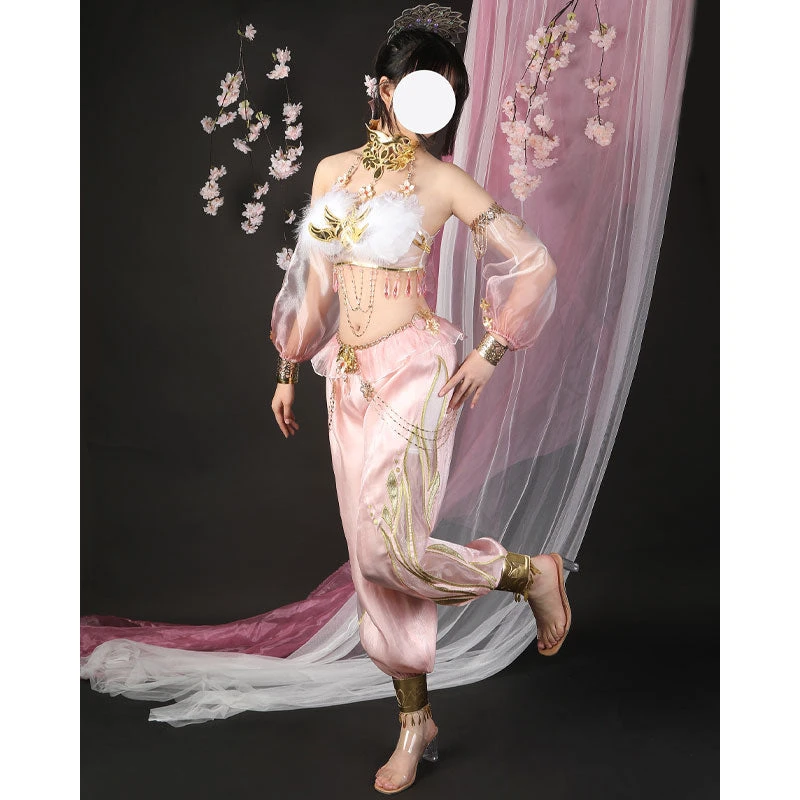 Game Naraka: Bladepoint Matari Misty Gauze Cosplay Costume 4 Game Naraka: Bladepoint Matari Misty Gauze Cosplay Costume - Image 2