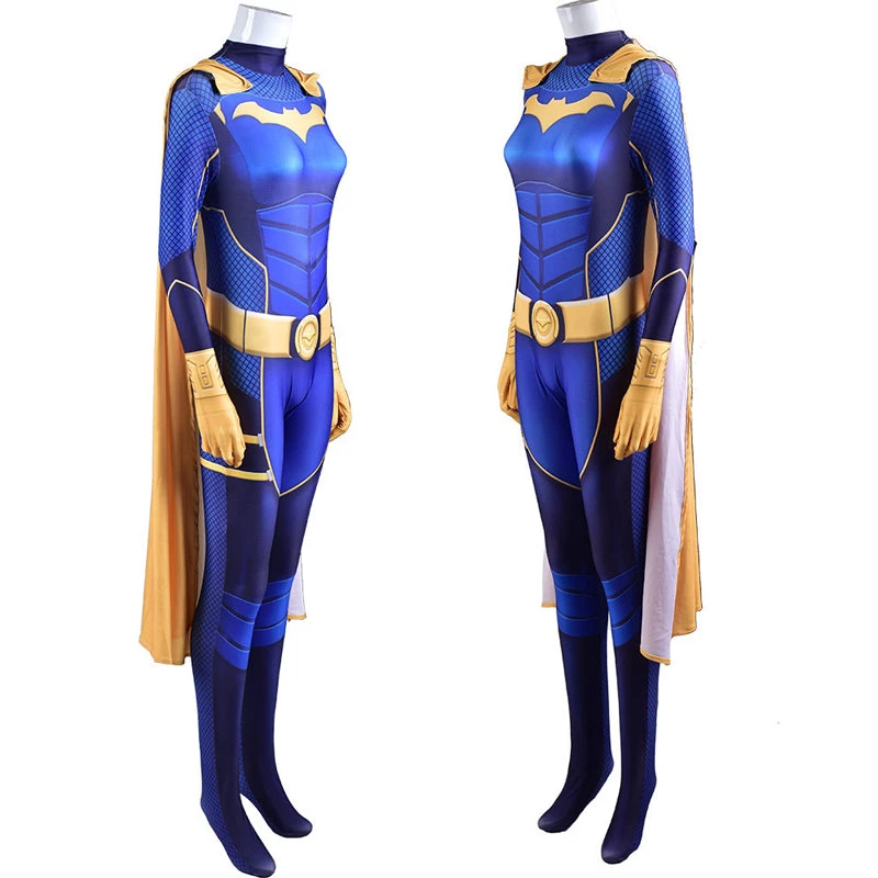 Batman Gotham Knight Batgirl Jumpsuit Cosplay Costumes 5 Batman Gotham Knight Batgirl Jumpsuit Cosplay Costumes - Image 3