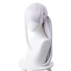 FGO Fate Grand Order Kama 55cm Long Silver Halloween Cosplay Wigs -Cosplay 3 599c7c47 8801 4e36 ab22 8a782f166728