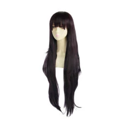 Anime Danganronpa 2: Goodbye Despair Mikan Tsumiki 100cm Long Black Purple Cosplay Wigs -Cosplay 3 5c53f85a 3a4a 43cc af1a ca703f18e4db
