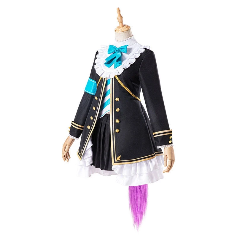 Game Uma Musume Pretty Derby Mejiro McQueen Uniform Cosplay Costumes 5 Game Uma Musume Pretty Derby Mejiro McQueen Uniform Cosplay Costumes - Image 3