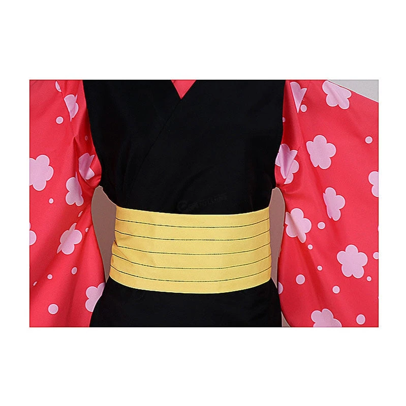 Anime Demon Slayer Kimetsu No Yaiba Makomo Full Set Kimono Cosplay Costumes 6 Anime Demon Slayer Kimetsu No Yaiba Makomo Full Set Kimono Cosplay Costumes - Image 4