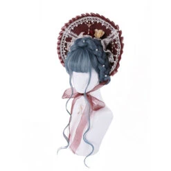 Ladies Fashion Long Blue Wavy Sweet Lolita Wig -Cosplay 3 72ccf5e2 f209 434a 9c1a 0b1787880bf2