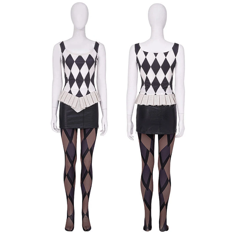 Movie Joker: Folie A Deux Harley Quinn Cosplay Costumes 5 Movie Joker: Folie A Deux Harley Quinn Cosplay Costumes - Image 3