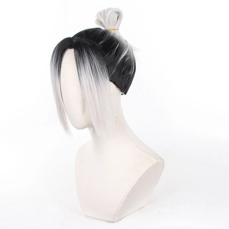Anime Blue Lock Gin Gagamaru Gradient Cosplay Wigs 5 Anime Blue Lock Gin Gagamaru Gradient Cosplay Wigs - Image 3