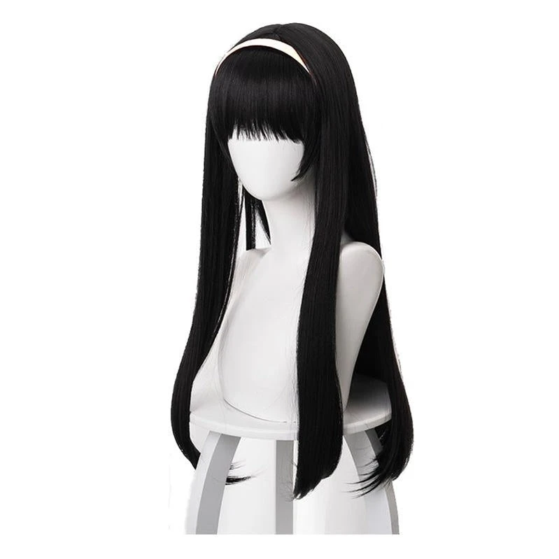 Anime Inuyasha Kikyo Long Straight Black Cosplay Wigs 5 Anime Inuyasha Kikyo Long Straight Black Cosplay Wigs - Image 3