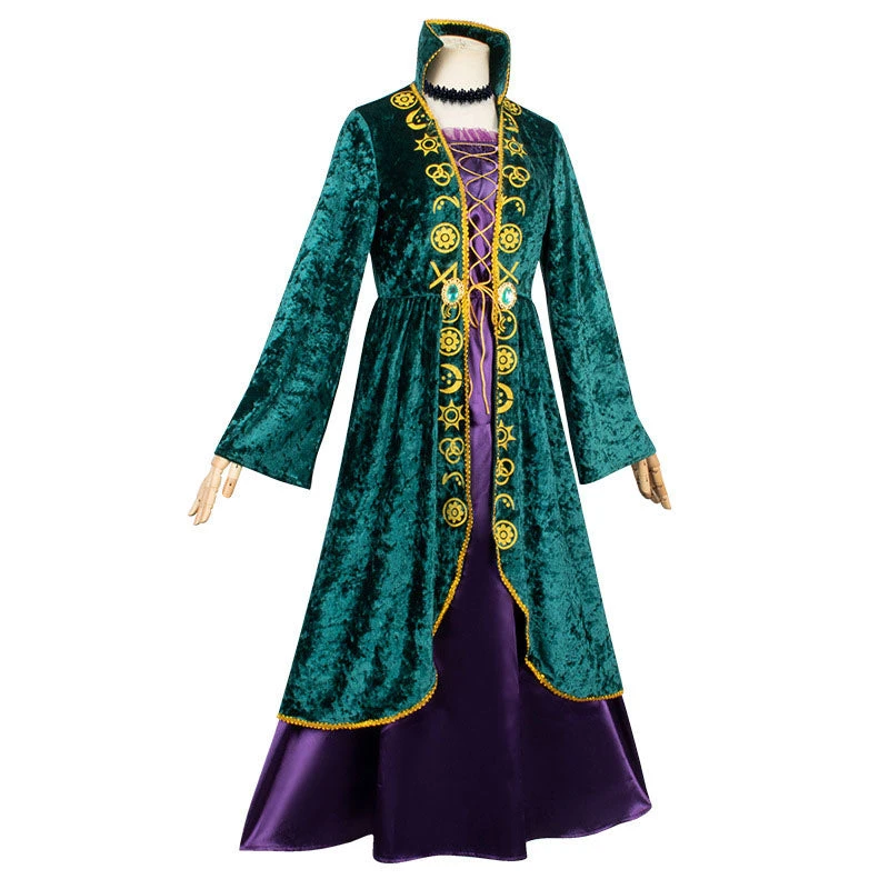 Hocus Pocus 2 Winifred Sanderson Cosplay Costume 5 Hocus Pocus 2 Winifred Sanderson Cosplay Costume - Image 3