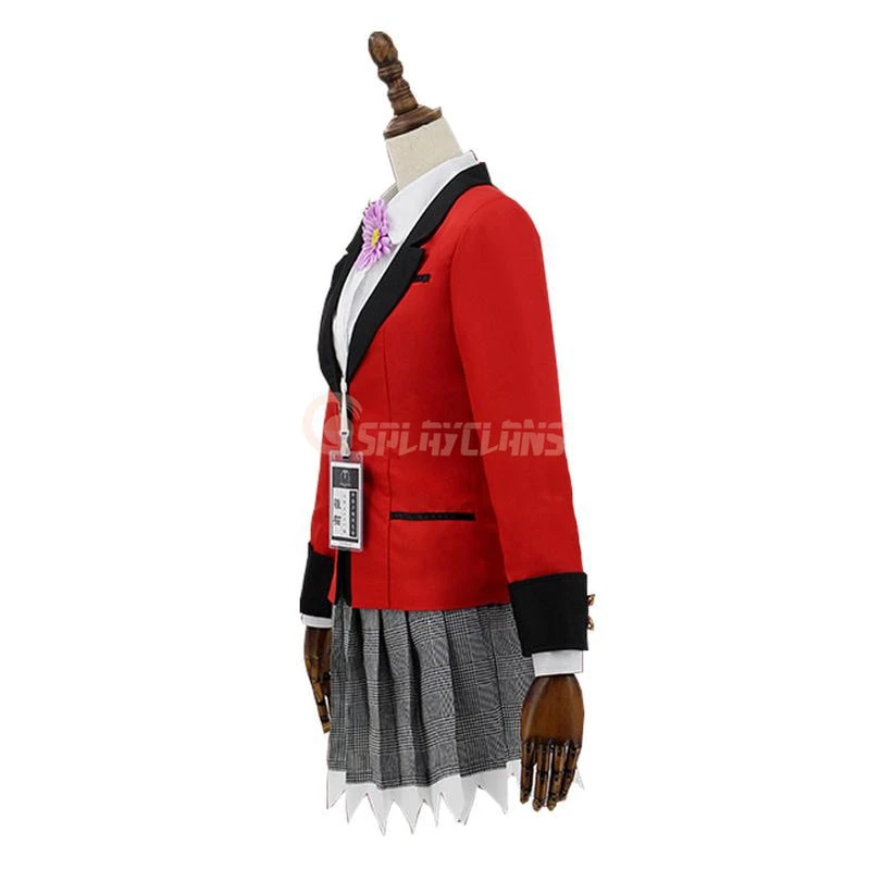Anime Kakegurui Yumemite Yumemi Uniform Cosplay Costumes 5 Anime Kakegurui Yumemite Yumemi Uniform Cosplay Costumes - Image 3