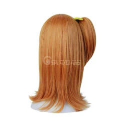 Anime LoveLive! Kousaka Honoka Long Orange Cosplay Wigs -Cosplay 4 1