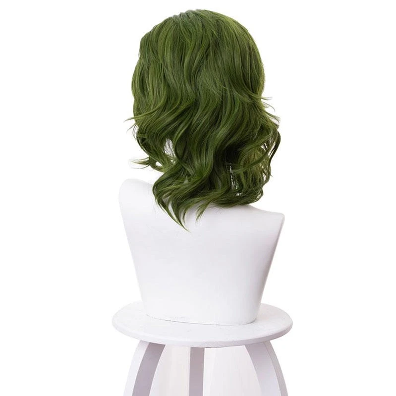 Movie Joker Halloween Green Short Cosplay Wigs 6 Movie Joker Halloween Green Short Cosplay Wigs - Image 4