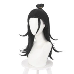Anime Jujutsu Kaisen Suguru Geto Long Black Cosplay Wigs -Cosplay 4 22771936 2ee0 412c b512 f701fd8363e4