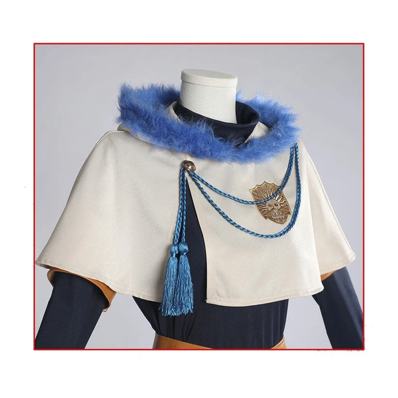 Anime Black Clover Yuno Grinberryall Outfits Cosplay Costume With Free Necklace 7 Anime Black Clover Yuno Grinberryall Outfits Cosplay Costume With Free Necklace - Image 5