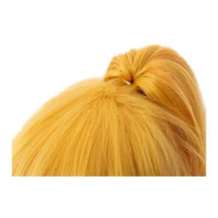 Anime Demon Slayer: Kimetsu No Yaiba Zenitsu Agatsuma Female Cosplay Wig Blonde Long Ponytail Wigs -Cosplay 4 38a84789 9142 4630 b999 e471d48ec8bc