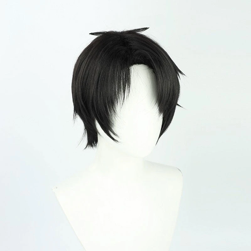 Anime Haikyuu Shiratorizawa Academy Ushijima Wakatoshi Black Cosplay Wigs 6 Anime Haikyuu Shiratorizawa Academy Ushijima Wakatoshi Black Cosplay Wigs - Image 4
