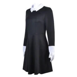 The Addams Family Wednesday Addams Short Sleeve Dress Cosplay Costumes -Cosplay 4 436fe8af 2fa4 441c 8a37 5e375e31847e