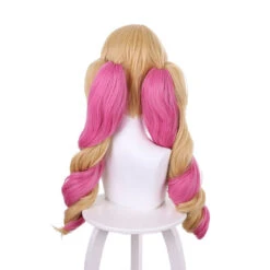 Game LOL Cafe Cutie Gwen Red & Blonde Cosplay Wigs With Twist Braid -Cosplay 4 4a1a2dc2 6c50 432e a08f 2b6085481883