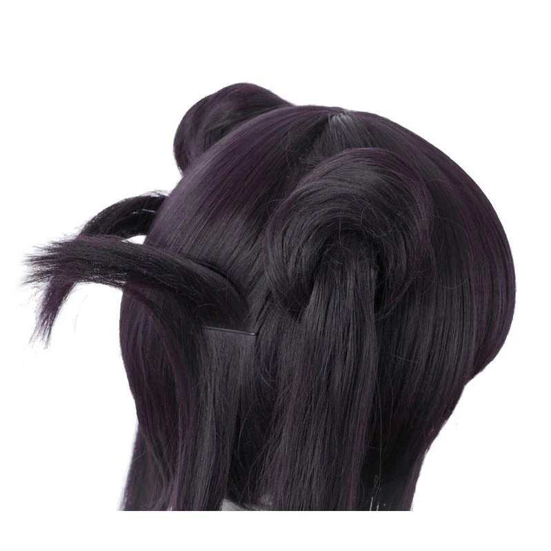 FGO Fate/Grand Order The Imperial Concubine Yang Yang Gui Fei Dark Purple Ponytail Cosplay Wig 7 FGO Fate/Grand Order The Imperial Concubine Yang Yang Gui Fei Dark Purple Ponytail Cosplay Wig - Image 5