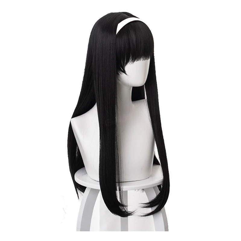 Anime Inuyasha Kikyo Long Straight Black Cosplay Wigs 6 Anime Inuyasha Kikyo Long Straight Black Cosplay Wigs - Image 4