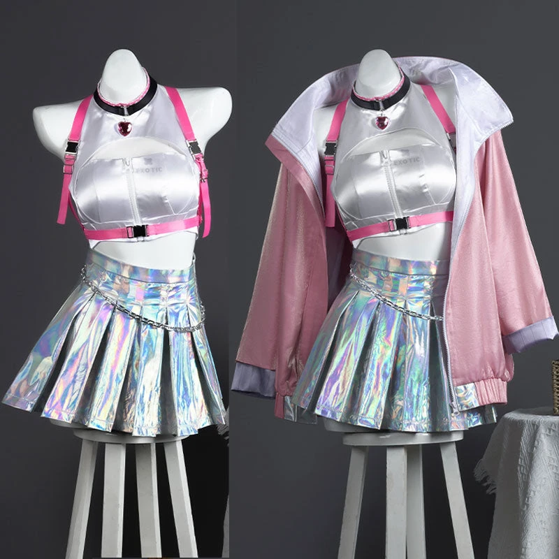 Game Goddess Of Victory: NIKKE Viper Pink Cosplay Costumes 6 Game Goddess Of Victory: NIKKE Viper Pink Cosplay Costumes - Image 4