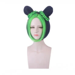 Anime JoJo's Bizarre Adventure Stone Ocean Jolyne Cujoh Mixed Dark Green Cosplay Wigs -Cosplay 4 72b74756 7ad7 4e9c 9b3a f1d17a2576f7